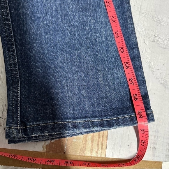 Eleventy Womens High Rise Straight Leg Blue Denim Wash Size US 2 - Picture 10 of 14